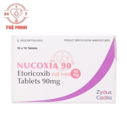 Nucoxia 90 Zydus Cadila - Thuốc giảm triệu chứng của viêm khớp dạng thấp